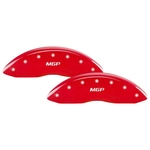 Order MGP CALIPER COVERS - 14258SMGPRD - Gloss Red Caliper Covers with MGP Engraving For Your Vehicle