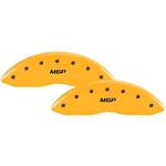 Order MGP CALIPER COVERS - 14258SMGPYL - Gloss Yellow Caliper Covers with MGP Engraving For Your Vehicle