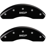 Order MGP CALIPER COVERS - 32018SMGPBK - Disc Brake Caliper Cover For Your Vehicle