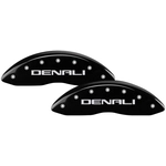 Order MGP CALIPER COVERS - 34218SDNLBK - Gloss Black Caliper Covers with Denali Engraving For Your Vehicle