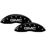 Order MGP CALIPER COVERS - 34218SGMCBK - Gloss Black Caliper Covers with GMC Engraving For Your Vehicle