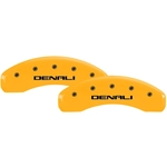 Order MGP CALIPER COVERS - 34219SDNLYL - Gloss Yellow Caliper Covers with Denali Engraving For Your Vehicle