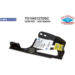 Order Driver Side Front Bumper Cover Support - TO1042127DSC For Your Vehicle