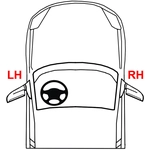 Order Driver Side Headlamp Lens/Housing - HO2518111 For Your Vehicle