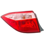 Order Driver Side Outer Taillamp Assembly by EAGLE EYES LIGHTS - TY1234-B100L For Your Vehicle
