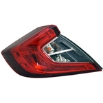 Order VARIOUS MANUFACTURERS - HO2804110V - Ensemble de lumière arrière côté extérieur For Your Vehicle