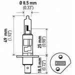 Order Lumière de conduite et antibrouillard par HELLA - H1-130W For Your Vehicle