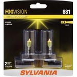 Order Driving And Fog Light by SYLVANIA - 881FV.BP2 For Your Vehicle