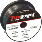 Order E71T-GS .030" x 2 lb Mild Steel Flux Core Welding Wire by FIRE POWER - 1440-0230 For Your Vehicle