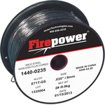 Order E71T-GS .035" x 10 lb Mild Steel Flux Core Welding Wire by FIRE POWER - 1440-0236 For Your Vehicle