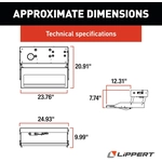 Order Electric RV Entry Step Assembly by LIPPERT COMPONENTS - 3747453 For Your Vehicle