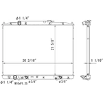 Order Radiateur de refroidissement du moteur - RAD13065 For Your Vehicle