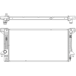 Order Engine Cooling Radiator - RAD13226 For Your Vehicle