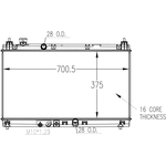 Order Engine Cooling Radiator - RAD13451 For Your Vehicle