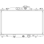 Order Engine Cooling Radiator - RAD13585 For Your Vehicle