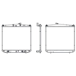 Order Engine Cooling Radiator - RAD13596 For Your Vehicle
