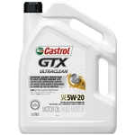 Order CASTROL Conventional Engine Oil GTX Ultraclean 5W20 , 5L (Pack of 3) - 000153A For Your Vehicle