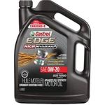 Order CASTROL - 020373A - Synthetic Engine Oil Edge High Mileage 0W20 , 5L (Pack of 3) For Your Vehicle
