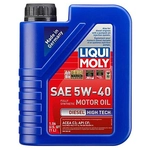 Order 5W40 Diesel High Tech 1L - Liqui Moly Synthetic Engine Oil 20006 For Your Vehicle