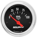 Order Engine Oil Pressure Gauge by AUTO METER - 2522 For Your Vehicle