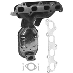 Order EASTERN CATALYTIC - 40653 - ECO III Stainless Steel Exhaust Manifold with Integrated Catalytic Converter For Your Vehicle