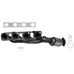 Order EASTERN CATALYTIC - 41315 - ECO III Stainless Steel Exhaust Manifold with Integrated Catalytic Converter For Your Vehicle