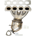 Order EASTERN CATALYTIC - 50511 - ECO GM Stainless Steel Exhaust Manifold with Integrated Catalytic Converter For Your Vehicle