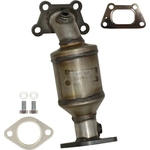 Order EASTERN CATALYTIC - 50550 - ECO GM Stainless Steel Exhaust Manifold with Integrated Catalytic Converter For Your Vehicle