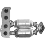 Order EASTERN CATALYTIC - 912532 - Stainless Steel Direct Fit Exhaust Manifold with Integrated Catalytic Converter For Your Vehicle