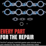 Order Exhaust Manifold Gasket Set by FEL-PRO - MS93455 For Your Vehicle