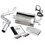 Order BANKS POWER PRODUCTS - 51314 - Steel Cat-Back Exhaust System with Single Rear Exit For Your Vehicle