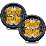 Order RIGID INDUSTRIES - 36114 - Round Spot Beam LED Lights with Amber Backlight For Your Vehicle