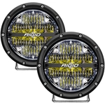 Order RIGID INDUSTRIES - 36204 - Round Driving Beam LED Lights with White Backlight For Your Vehicle