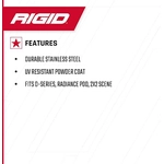 Order Exterior Multi Purpose LED by RIGID INDUSTRIES - 40185 For Your Vehicle