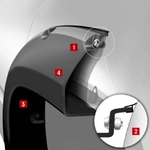 Order élargissement d'aile de BUSHWACKER - 50921-02 For Your Vehicle