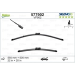 Order Flat Wiper Blade by VALEO - 577902 For Your Vehicle