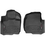 Order WEATHERTECH - 4416651 - 1st Row Black Molded Floor Liners For Your Vehicle