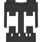 Order WEATHERTECH - 4416724 - 2nd & 3rd Row Black Molded Floor Liner For Your Vehicle
