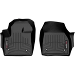 Order WEATHERTECH - 4416861 - 1st Row Black Molded Floor Liners For Your Vehicle