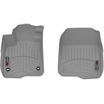 Order WEATHERTECH - 4617801 - 1st Row Gray Molded Floor Liners For Your Vehicle