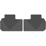 Order WEATHERTECH - W470 - 2nd Row Black Floor Mats For Your Vehicle