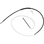 Order Front Brake Cable by WORLDPARTS - 136353 For Your Vehicle