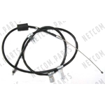 Order Front Brake Cable by WORLDPARTS - 1651226 For Your Vehicle