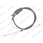 Order Front Brake Cable by WORLDPARTS - 1741127 For Your Vehicle