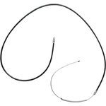 Order Front Brake Cable by WORLDPARTS - 176425 For Your Vehicle