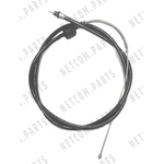 Order Front Brake Cable by WORLDPARTS - 176518 For Your Vehicle