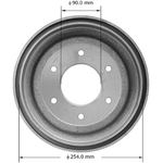 Order BENDIX GLOBAL - PDR0374 - Brake Drum For Your Vehicle