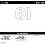 Order Front Brake Drum by CENTRIC PARTS - 123.44009 For Your Vehicle