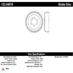 Order Front Brake Drum by CENTRIC PARTS - 123.44019 For Your Vehicle