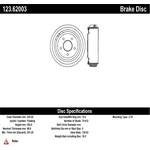 Order CENTRIC PARTS - 123.62003 - Front Brake Drum For Your Vehicle